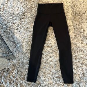 Lululemon Black Leggings 25”